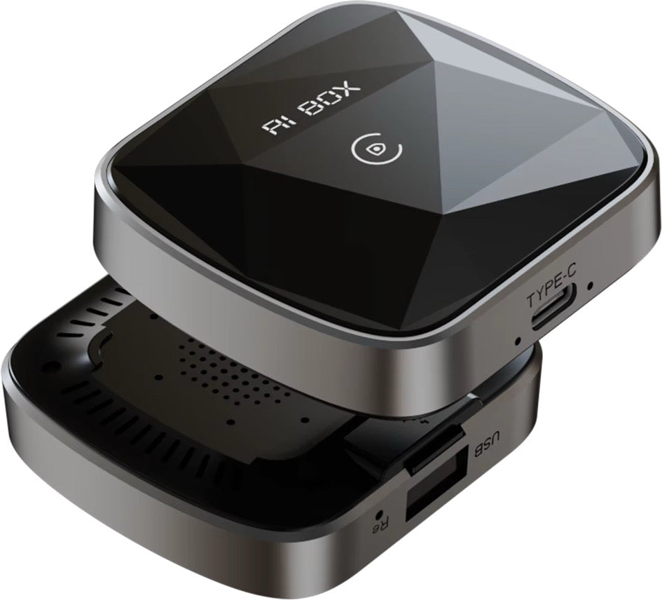 Wireless Apple CarPlay & Android Auto AI Box 2GB RAM +32GB (Netflix, YouTube Video & Disney+)