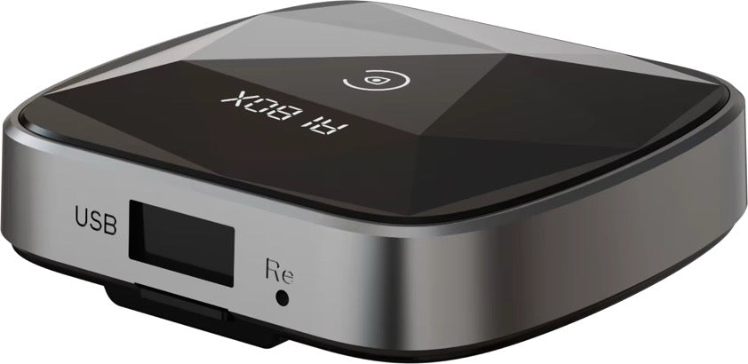 Wireless Apple CarPlay & Android Auto AI Box 2GB RAM +32GB (Netflix, YouTube Video & Disney+)